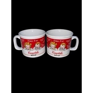 2 - 1998 HH Campbell’s Soup Cups/Mugs Gifts Collectors Vintage 4”
